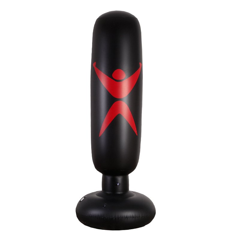 160cm Freestanding Inflatable Boxing Punching Bag Muay Thai Training Equipment For Stress Relief Back Sandbag - 5