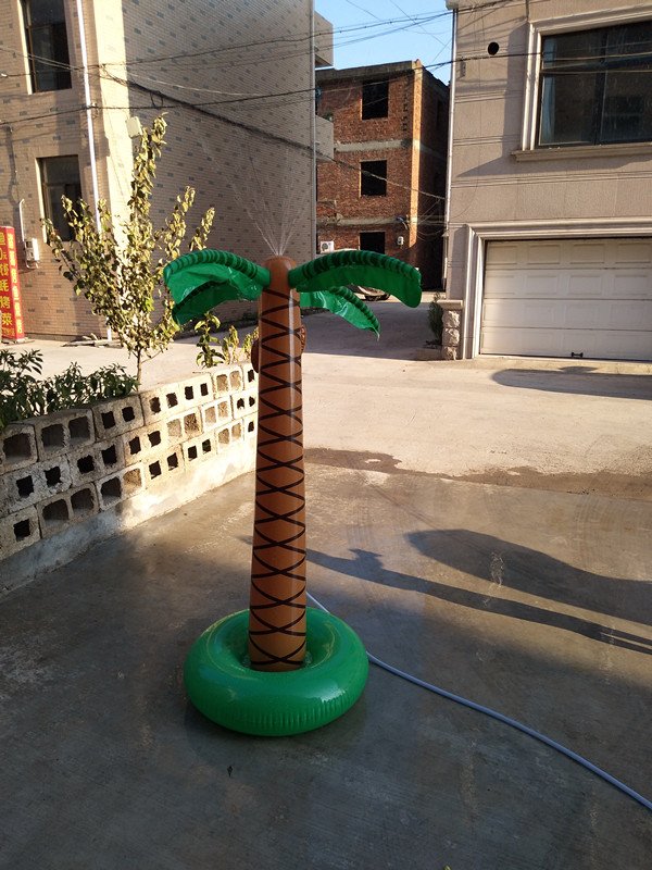 Giant 160cm Inflatable Palm Tree Sprinkler Outdoor Water Spray Ball Toy For Kids Adults Pool Beach Lawn Parties - 6 Giant 160cm Inflatable Palm Tree Sprinkler Outdoor Water Spray Ball Toy For Kids Adults Pool Beach Lawn Parties - 6