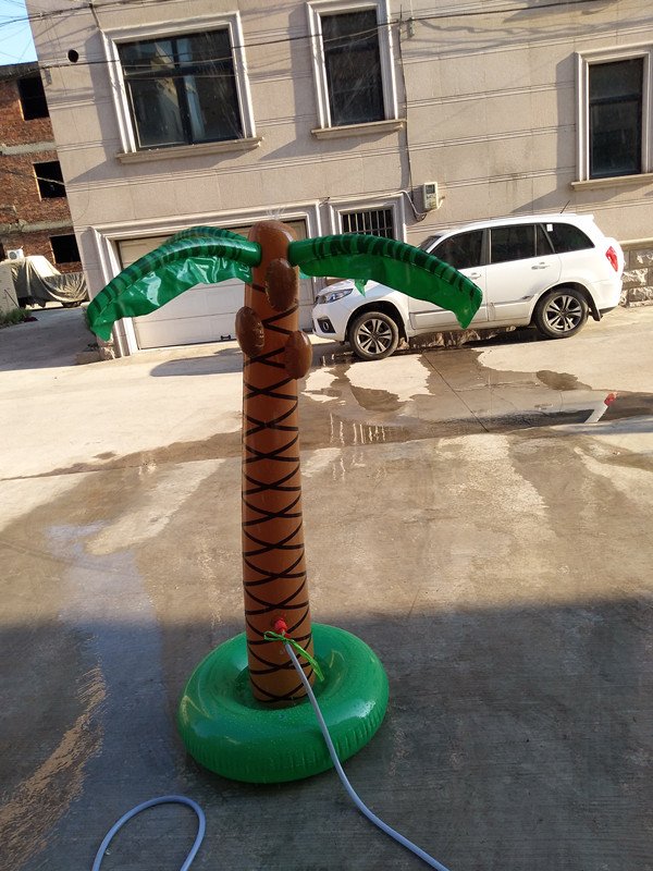 Giant 160cm Inflatable Palm Tree Sprinkler Outdoor Water Spray Ball Toy For Kids Adults Pool Beach Lawn Parties - 8 Giant 160cm Inflatable Palm Tree Sprinkler Outdoor Water Spray Ball Toy For Kids Adults Pool Beach Lawn Parties - 8