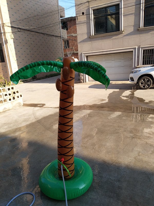 Giant 160cm Inflatable Palm Tree Sprinkler Outdoor Water Spray Ball Toy For Kids Adults Pool Beach Lawn Parties - 9 Giant 160cm Inflatable Palm Tree Sprinkler Outdoor Water Spray Ball Toy For Kids Adults Pool Beach Lawn Parties - 9