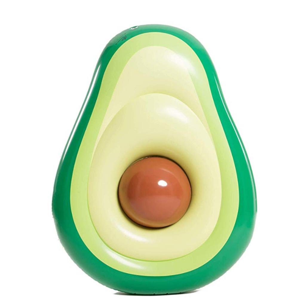 Giant 160x125cm Inflatable Avocado Swimming Ring Fun Adult Pool Float Tube Toy Water Leisure Lounger - 8