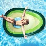 160x125cm Avocado Swimming Ring Inflatable Swim Giant Pool Floats For Adults Kids Summer Beach Toys