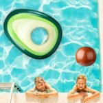 160x125cm Avocado Swimming Ring Inflatable Swim Giant Pool Floats For Adults Kids Summer Beach Toys - 3