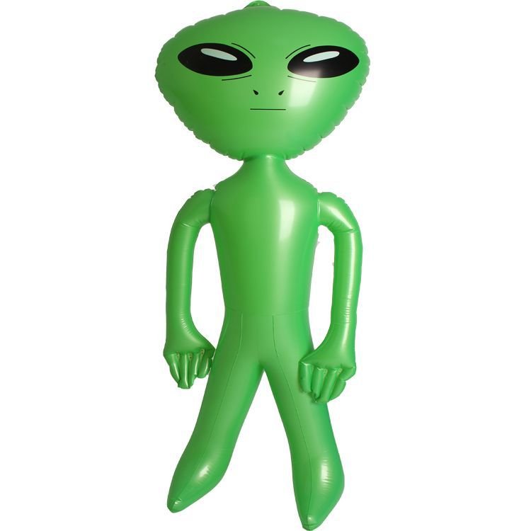 Giant 170cm Alien Inflatable Toy For Kids Adults Perfect For Halloween Cosplay Birthday Parties In Green Purple Blue Gray Pink - 4