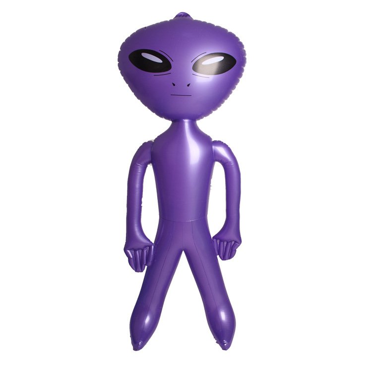 Giant 170cm Alien Inflatable Toy For Kids Adults Perfect For Halloween Cosplay Birthday Parties In Green Purple Blue Gray Pink - 6