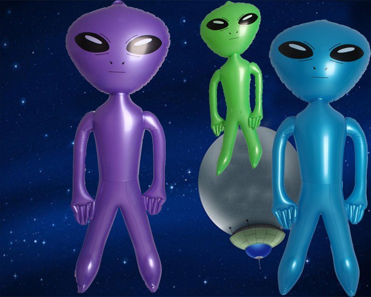 Giant 170cm Alien Inflatable Toy For Kids Adults Perfect For Halloween Cosplay Birthday Parties In Green Purple Blue Gray Pink - 7