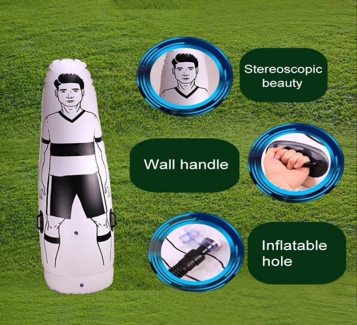 175m Inflatable Football Training Goalkeeper Dummy For Adults Children Soccer Practice Tool - 6