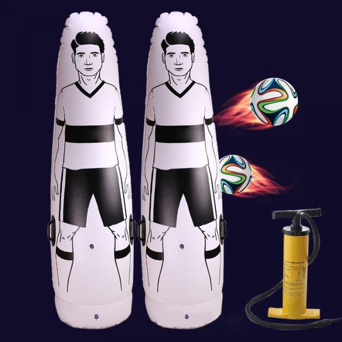 175m Inflatable Football Training Goalkeeper Dummy For Adults Children Soccer Practice Tool - 1