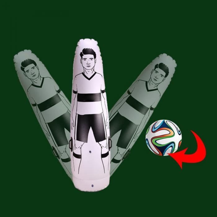 175m Inflatable Soccer Training Dummy Adult Football Goalkeeper Tumbler For Skill Development C55k - 4