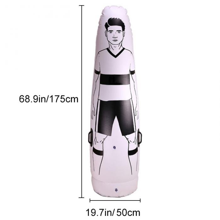 175m Inflatable Soccer Training Dummy Adult Football Goalkeeper Tumbler For Skill Development C55k - 12