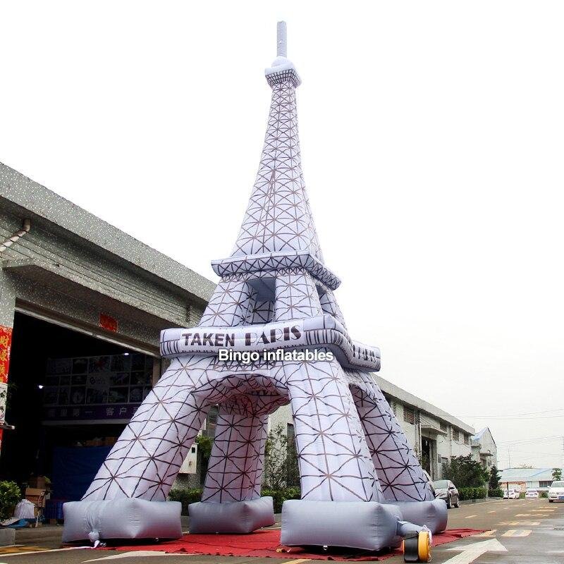 Custom Made 11m High Giant Inflatable Tower Eiffel Toys