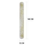 180cm Inflatable Swimming Pool Float Sparkly Swim Rod Super Noodle Holographic Rafts Stick Beach Glitter Giant Party Tube - 4