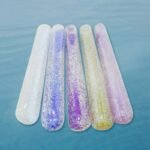 180cm Inflatable Swimming Pool Float Sparkly Swim Rod Super Noodle Holographic Rafts Stick Beach Glitter Giant Party Tube - 6