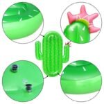 180cm Outdoor Beach Pool Inflatable Cactus Swim Lounge Chair Adult Giant Float Interactive Fun Summer Water Party Toy - 6