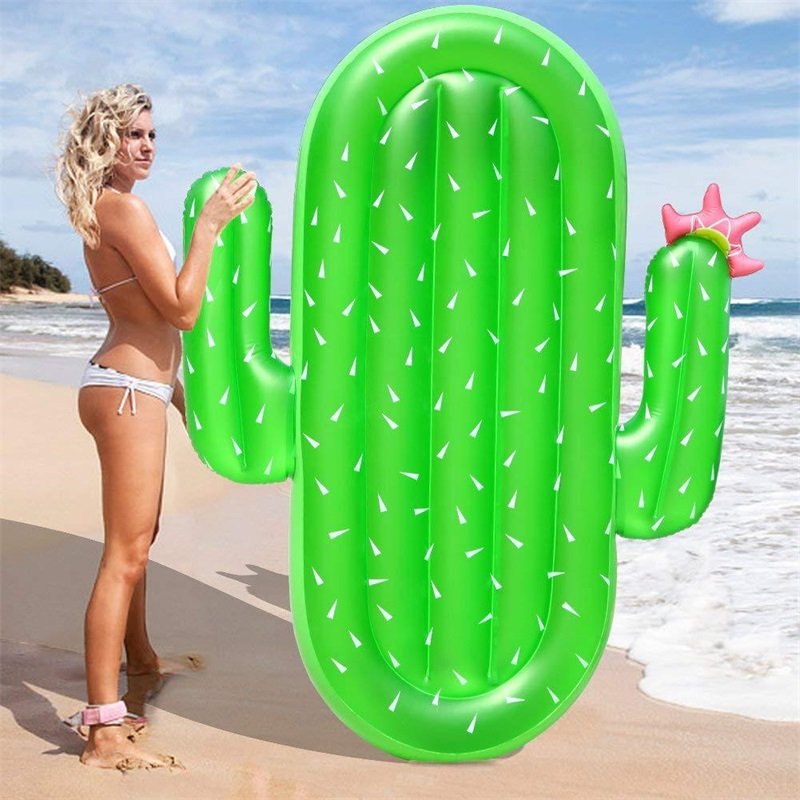 Giant Inflatable Cactus Lounge Chair 180cm For Adults Perfect For Beach Pool Summer Water Parties Interactive Fun Float Toy - 9 Giant Inflatable Cactus Lounge Chair 180cm For Adults Perfect For Beach Pool Summer Water Parties Interactive Fun Float Toy - 9