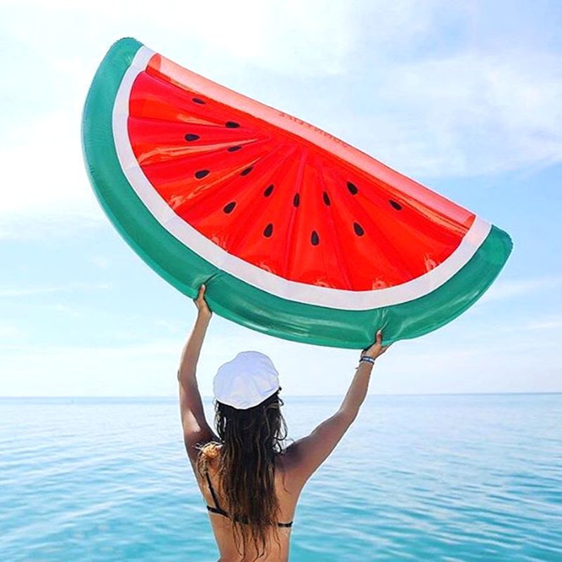 185cm Giant Inflatable Pool Float Watermelon Pineapple Cactus Design Beach Swimming Ring Sea Party Lifebuoy Mattress Toy - 11 185cm Giant Inflatable Pool Float Watermelon Pineapple Cactus Design Beach Swimming Ring Sea Party Lifebuoy Mattress Toy - 11