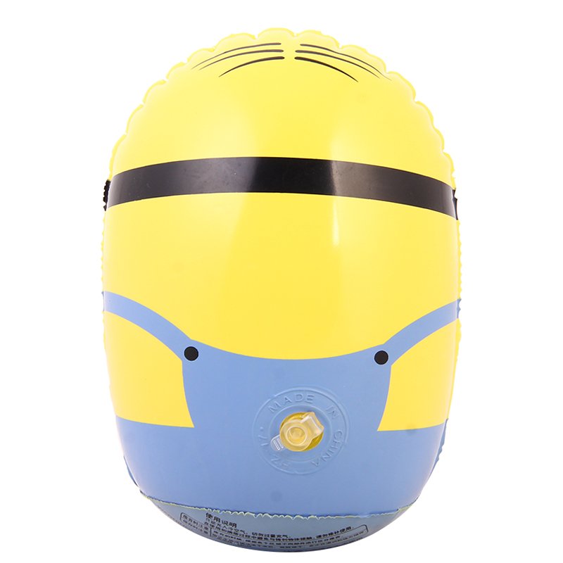 18cm Minion Themed Inflatable Tumbler Toy Durable Pvc Decorative Display For Childrens Playroom - 6