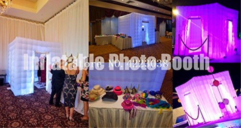 18mx18mx2m Led Inflatable Photo Booth Tent For Wedding And Party Events - 10 18mx18mx2m Led Inflatable Photo Booth Tent For Wedding And Party Events - 10