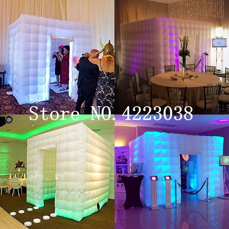 18mx18mx2m Led Inflatable Photo Booth Tent For Wedding And Party Events - 13 18mx18mx2m Led Inflatable Photo Booth Tent For Wedding And Party Events - 13