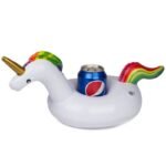 19 Color Mini Floating Cup Holder Pool Swim Ring Water Toys Party Beverage Boats Baby Toy Inflatable Drink Holders - 5