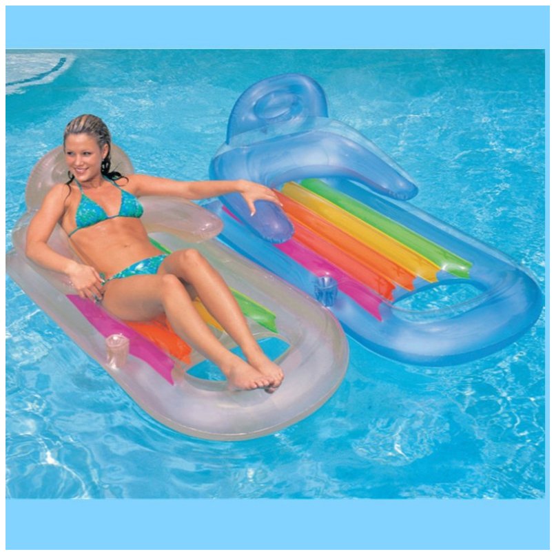 Black Whale 190cm Inflatable Ecofriendly Pvc Pool Float Adult Water Bed Swimming Ring Party Toy - 9