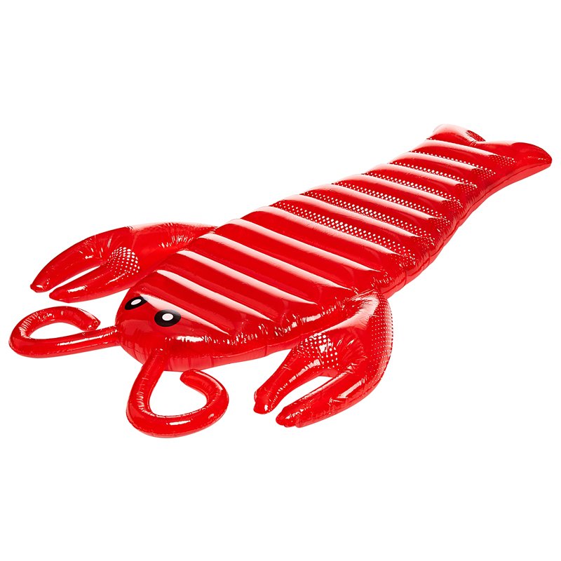 190cm Giant Red Lobster Inflatable Pool Float Lieon Swimming Ring Adultchildren Air Mattress Water Party Fun Lounger - 4