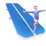 4m 5m 6mx2mx0 2m Inflatable Gymnastic Airtrack Tumbling Air Track Floor Trampoline For Home Use Training Cheerleading Beach