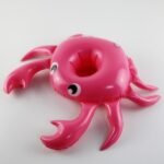 1pcs Mini Inflatable Flamingo Unicorn Donut Pool Float Toys Drink Cup Holder Swimming Ring Party Beach Kids Adults - 5