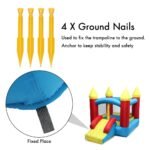1set Inflatable Playground Bouncy Castle Outdoor Indoor Trampoline Playing Games For Kids Gift - 6