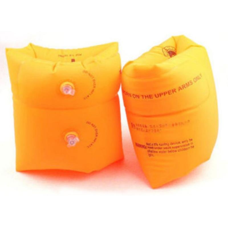 Bracciali Gonfiabili Per Nuoto 2 Pezzi – Sicuri Per Bambini E Adulti – Doppia Camera D'aria – PVC Ecologico – Regalo Piscina