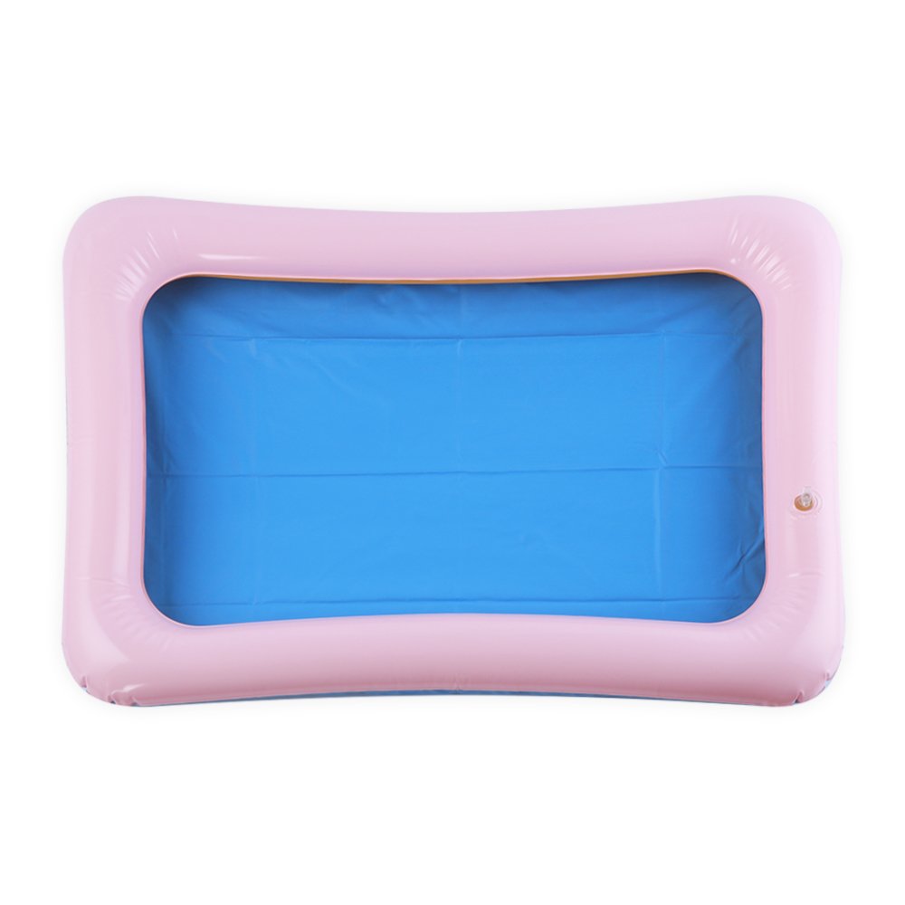 Large Inflatable Castle Sandbox 60x45cm Kids Fun Play Sand Table Toy Ideal Gift For Creative Play - 6