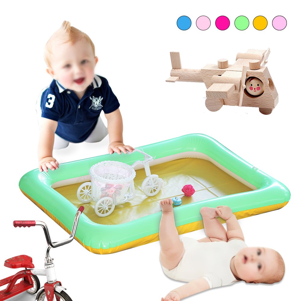 Large Inflatable Castle Sandbox 60x45cm Kids Fun Play Sand Table Toy Ideal Gift For Creative Play - 3