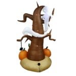 2 4m Haunted Archway Inflatable Tree With Owl Ghost And Halloween Yard Decoration Led Lighted - 5