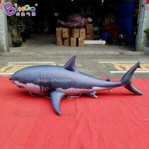 2 5m Air Sealed Shark Replica Inflatable Marine Creatures Simulation Toys Perfect For Boy Gifts - 2