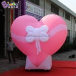 2 5m Inflatable Heart Model Inflated Valentine Decorative Advertisement For Shopping Mall - 6