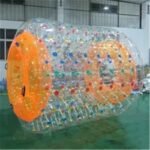 2 8m Giant Inflatable Toys For Children Adults Pvc Water Wheel Walking Fun Roller Ball Outdoor Park Pool Sports Game