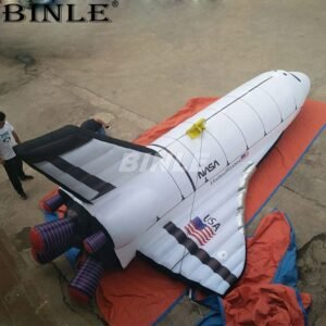 20 Feet Simulation Model Inflatable Space Shuttle For Advertisement
