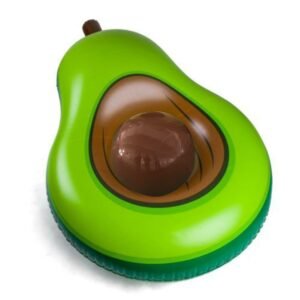 200cm Pvc Inflatable Giant Avocado Ball Pool Float Mattress Swimming Ring Summer Beach Toy For Kids Adult