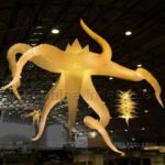 Hot Party Decorations With Inflatable Jellyfish Balloon Led Light - 2