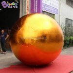 3x1 5mh 6x4 Inflatable Golden Egg Model Air Filled Customized Giant Easter Decoration Toy - 3