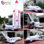 8m Length Inflatable Space Shuttle Model Customized Spaceship Decoration Toy For Displaying - 6