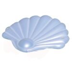 Hot Inflatable Shell Pool Float White With Handle Row Aqua Lounger Floating Raft Swim Ring - 5