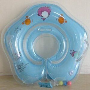 Ring Safety Newborn Infant Baby Swimming Neck Float Bath Inflatable Circle Toy Cute Gift For - 2