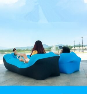 Outdoor Products Fast Infaltable Air Sofa Bed Good Quality Sleeping Bag Inflatable Lazy Beach 240x70cm
