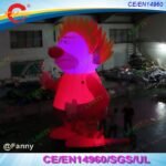 Christmas Decorations Miser 6m 8m 10m Giant Inflatable Heat With Led Light - 3