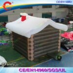 Design Inflatable Santa House Christmas Grotto Decoration Tent Air - 4