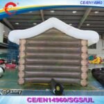 Design Inflatable Santa House Christmas Grotto Decoration Tent Air - 5