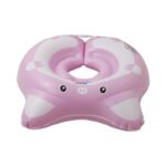Cartoon Pig Baby Swimming Ring Inflatable Neck 0-8 Months Newborn Circle Pool Float Infant Buoy Bath Accessories - 4