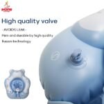 Baby Swimming Ring Inflatable Cartoon Bear Swim Circle For 0-6 Age Children Bathing Pool Float Infant Buoy Arms - 5