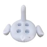 Pool Float Inflatable Flamingo70x60cm 4 Hole Pink Flamingo Cup Holder Coasters Cola Beverage For Adults Children - 4